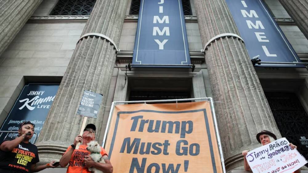 Hollywood comes to Kimmel’s defence after ABC pulls late-night show