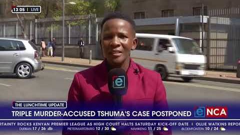 Triple murder accused Ndodana Tshuma's case postponed.