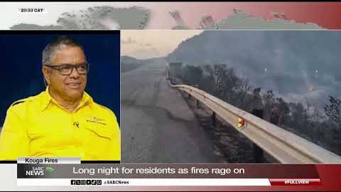 Zwartenbosch Fires | Long night for residents as fires rage on
