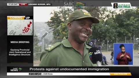 June 30 | High police visibility at Lebombo border, Mpumalanga
