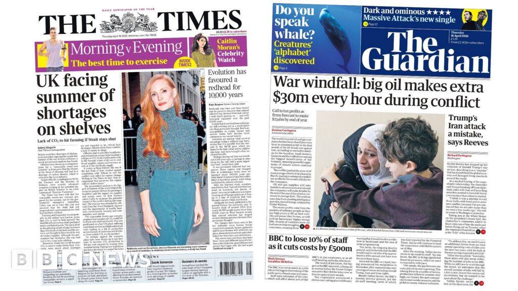 'Summer of shortages' and 'War windfall'