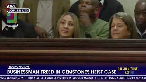 Van der Walt freed in gemstones heist case