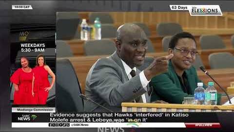 Madlanga Commission | Evidence suggests Hawks 'interfered' in Molefe arrest, Lebeya 'in on it'
