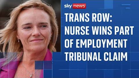 Nurse in transgender doctor row wins part of employment tribunal