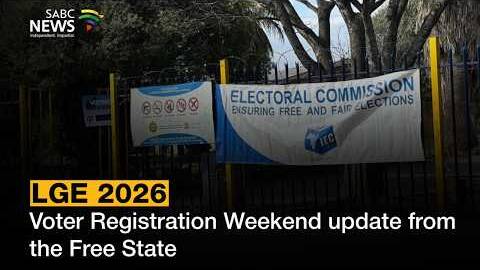 LGE 2026 | Voter registration weekend update from the Free State
