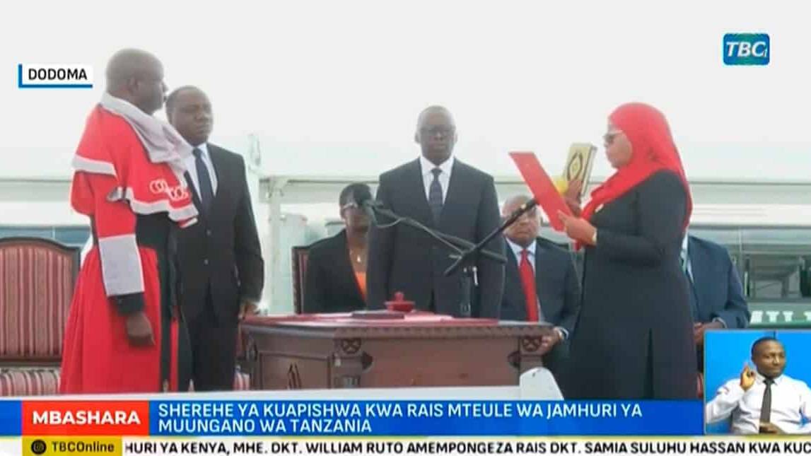 Tanzania president sworn in as opposition says hundreds killed in protests