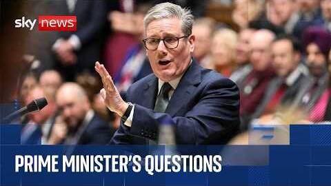 PMQs | Starmer faces MPs' questions in the Commons