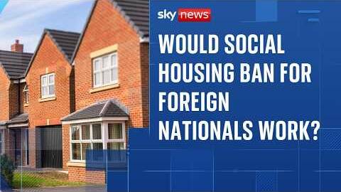 Would Tory plan to ban foreign nationals from social housing ease the UK housing crisis?