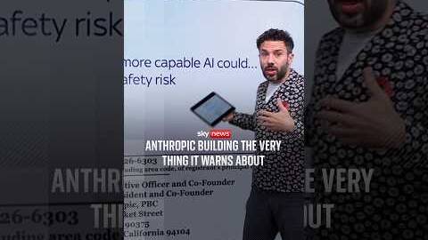 Anthropic building the very thing it warns about