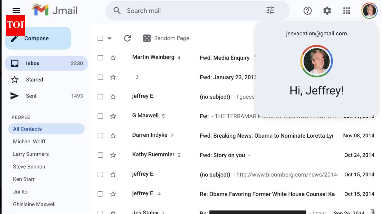 You can read Epstein&rsquo;s emails like you are inside his inbox
