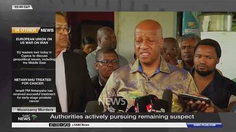 Moonsamy Murders | Authorities actively pursuing remaining suspect