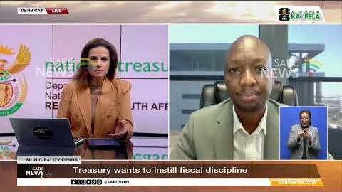 Treasury wants to instilling fiscal discipline