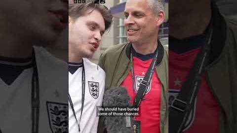 England fans react to draw with Ghana - BBC