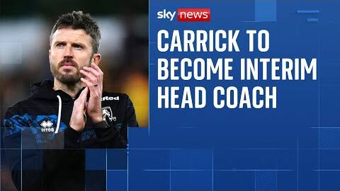 Michael Carrick to become Manchester United's interim head coach