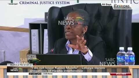 Madlanga Commission | I do not know Katiso Molefe: Dr Godfrey Lebeya
