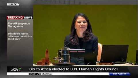 SA elected to UN Human Rights Council