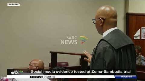 Social media evidence tested at Zuma-Sambudla trial