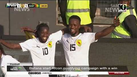 AFCON Qualifiers | Bafana beat Guinea 2-1 at Orlando Amstel Arena