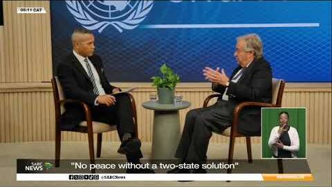 'No peace without a two-state solution'