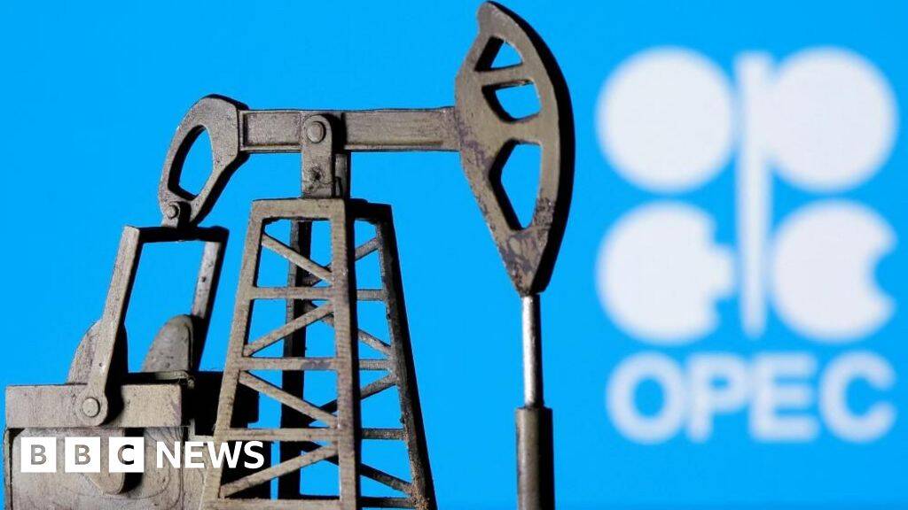 Opec produced about half the world's crude oil in the 1970s but now produces about a third