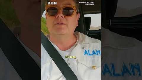 Alan Carr's on the hunt for a leng Greek man  - BBC
