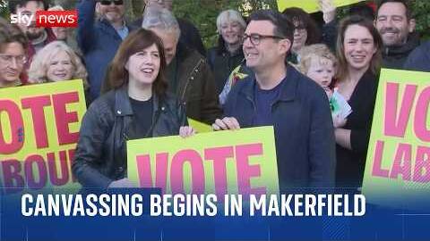 Canvassing begins in Makerfield - but what do voters make of Burnham?