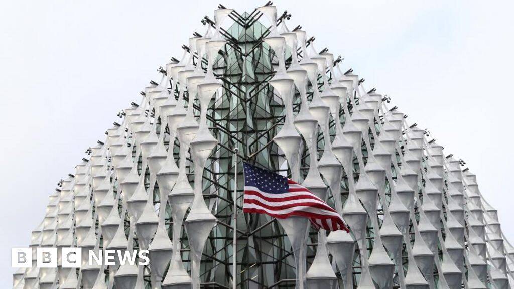 Worker at US embassy in London investigated over abuse images is senior Air Force member