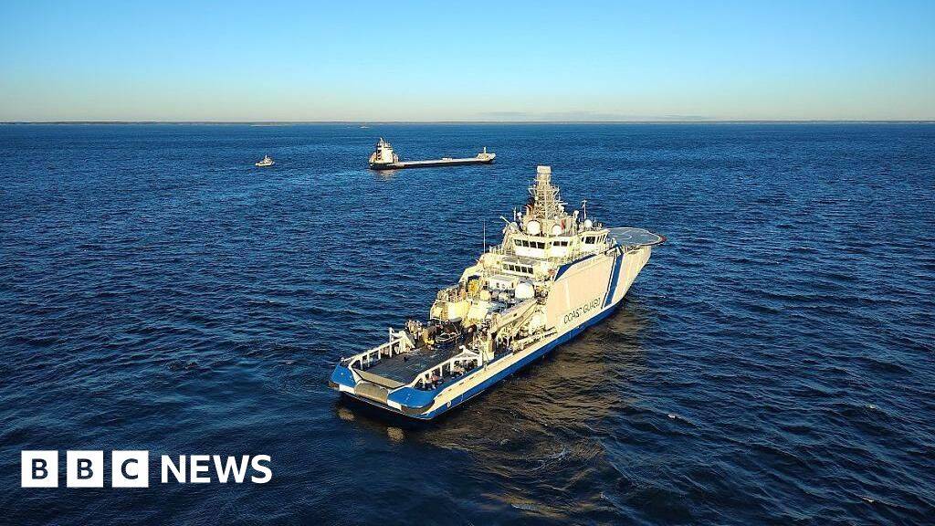 Finnish police seize ship suspected of sabotaging undersea cable