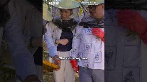 Bee-hold Alan Carr, the beekeeper 🐝 - BBC