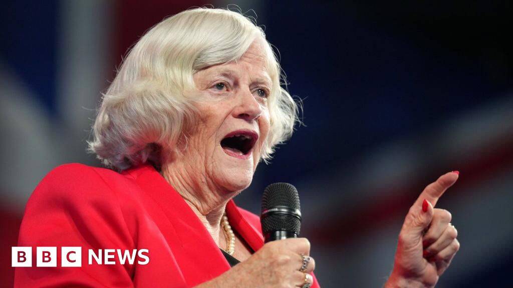 Former Tory minister Ann Widdecombe dies at 78
