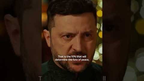 Zelenskyy: Ukraine-Russia peace agreement is '90% ready'