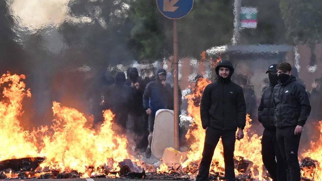 Riots in Belfast after Sudanese man charged in &lsquo;sickening&rsquo; knife attack