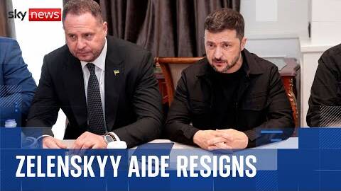 Volodymyr Zelenskyy's closest aide resigns
