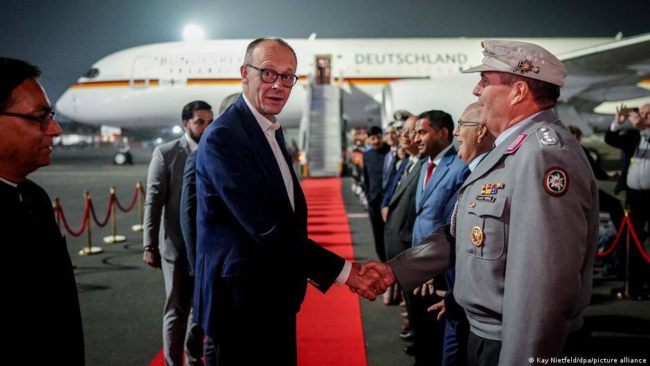 German Chancellor Merz begins his first state visit to India