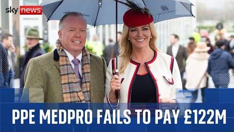 PPE Medpro linked to Michelle Mone fails to repay £122m to Government