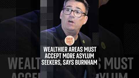 Burnham says wealthier areas must accept more asylum seekers