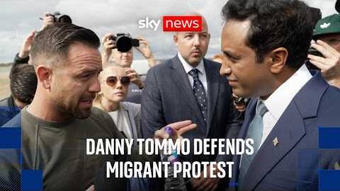 Anti-migrant protest leader says he's 'creating an infrastructure of men to form a voting block'