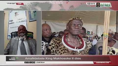 Tributes pour in for AmaNdebele King