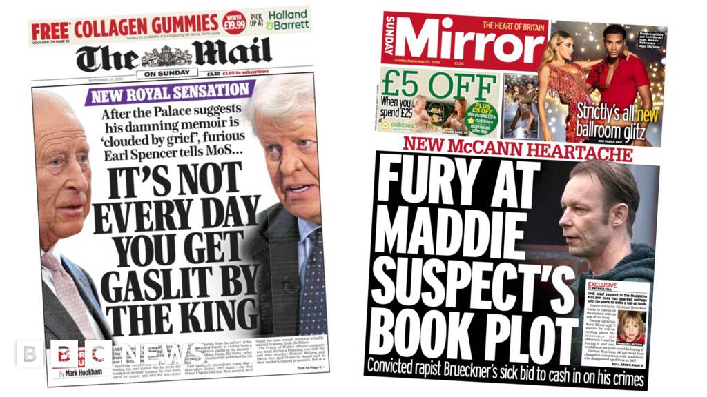 'Gaslit by the King' and 'McCann suspect's book plot'