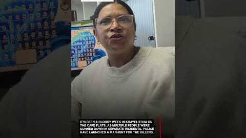 Bloody week in Khayelitsha on the Cape Flats