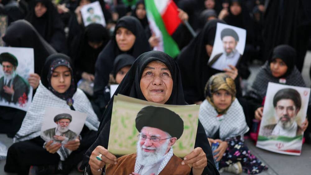 Iranians mourn Khamenei at Tehran farewell ceremony