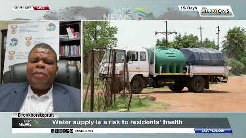 Bronkhorstspruit | Water supply is a risk to residents' health: David Mahlobo