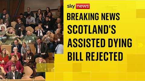Scottish Parliament votes against legalising assisted dying