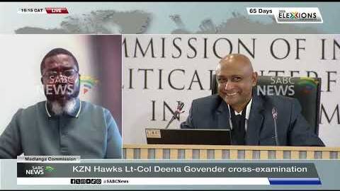 Madlanga Commission | KZN Hawks Lt-Col Deena Govender cross-examination: Azania Mnisi weighs in