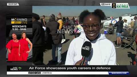 South African Air Force showcases youth careers in defence
