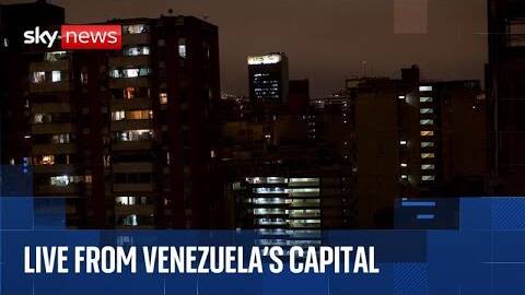 Live from Caracas as Trump issues warning to new Venezuelan interim leader