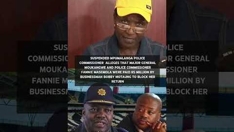 Manamela alleges R5m paid by Bobby Motaung to block her return over Mohlala case. #sabcnews