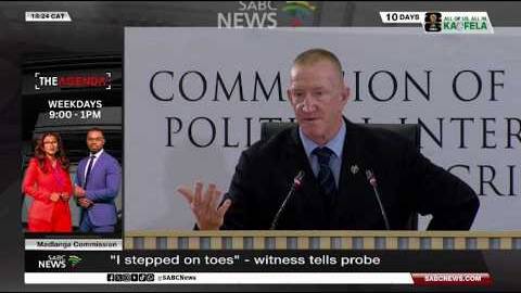 'I stepped on toes':  Karl Sander tells Madlanga Commission