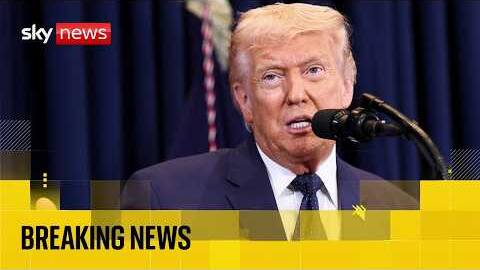 Trump makes Oval Office announcement