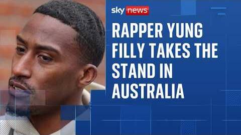 Influencer and rapper Yung Filly takes the stand in sexual assault trial